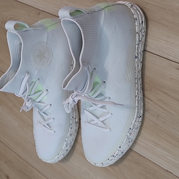 Converse Chuck Taylor All Star Crater Knit High Top White Men 10, Wom 12 - Picture 3 of 11